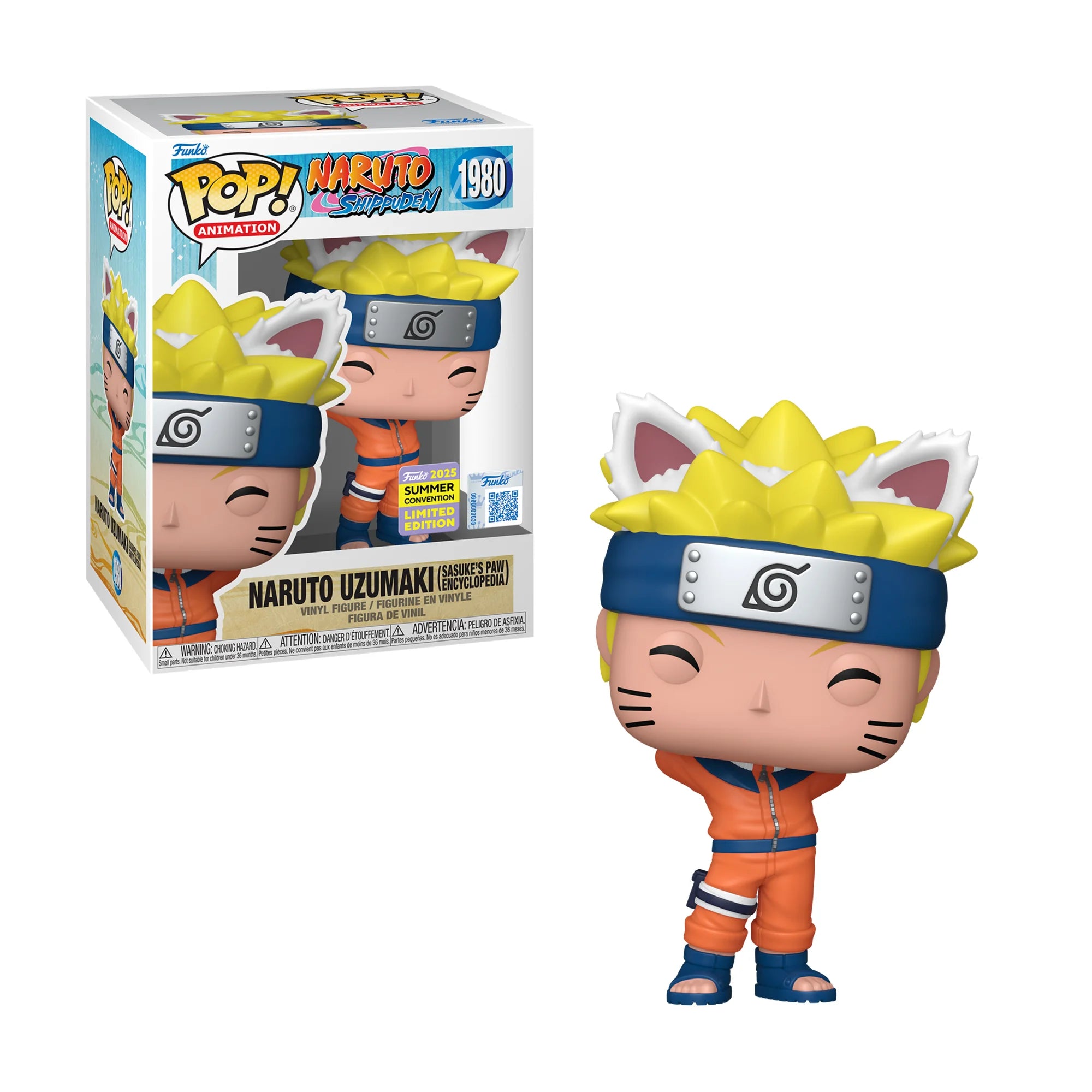 Funko Pop Naruto Naruto Uzumaki #1980 Exclusivo