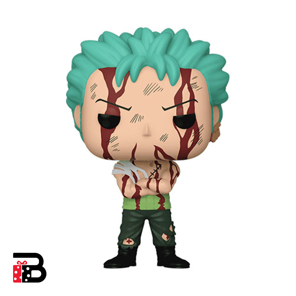 Funko Pop Zoro Nothing Happened 1496 - Out of the box collectible vinyl figure - Figura de colección anime One Piece