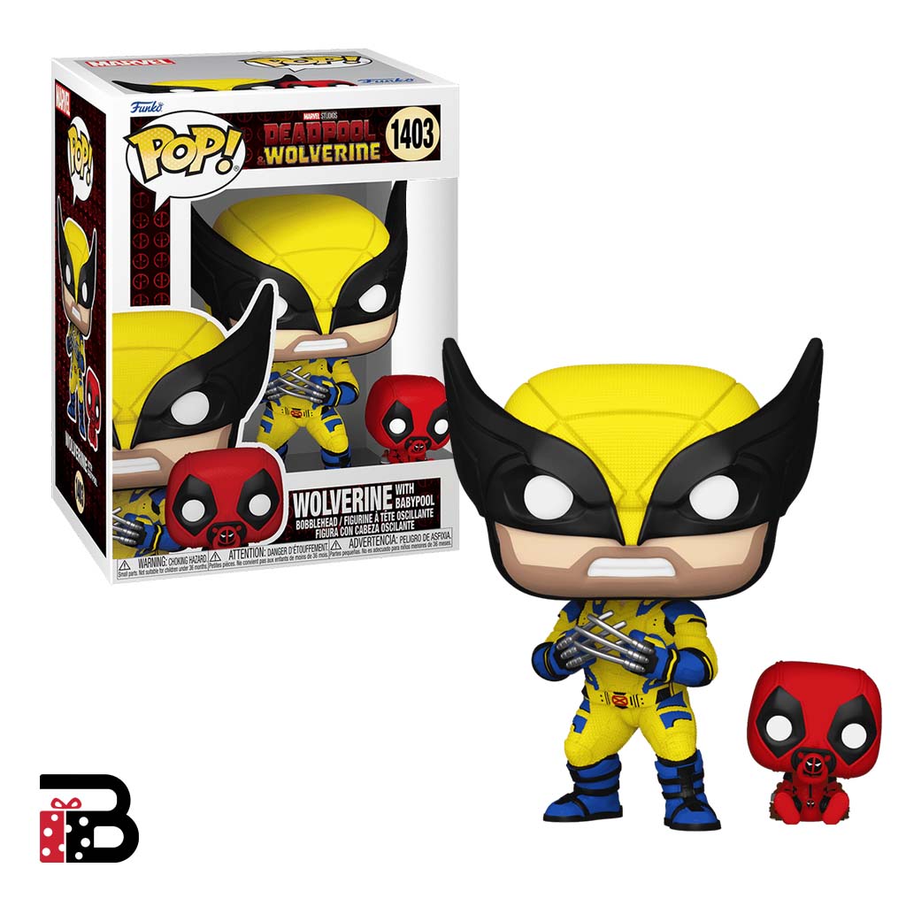 Funko Pop Marvel - Wolverine con Babypool 1403