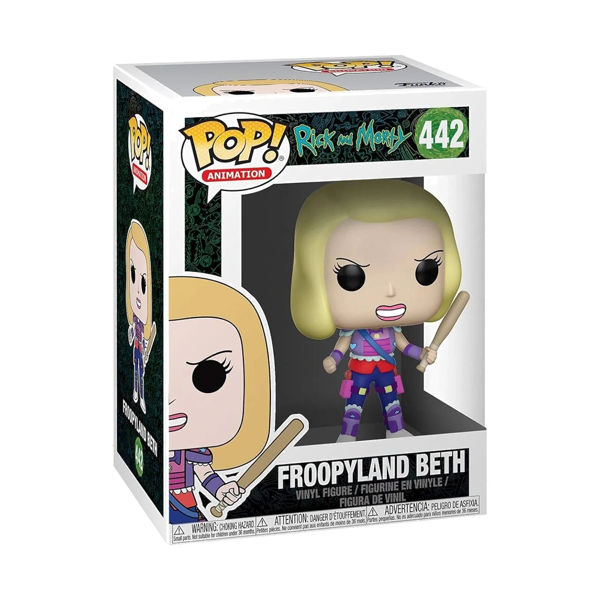Funko Pop Rick and Morty Froopyland Beth #442