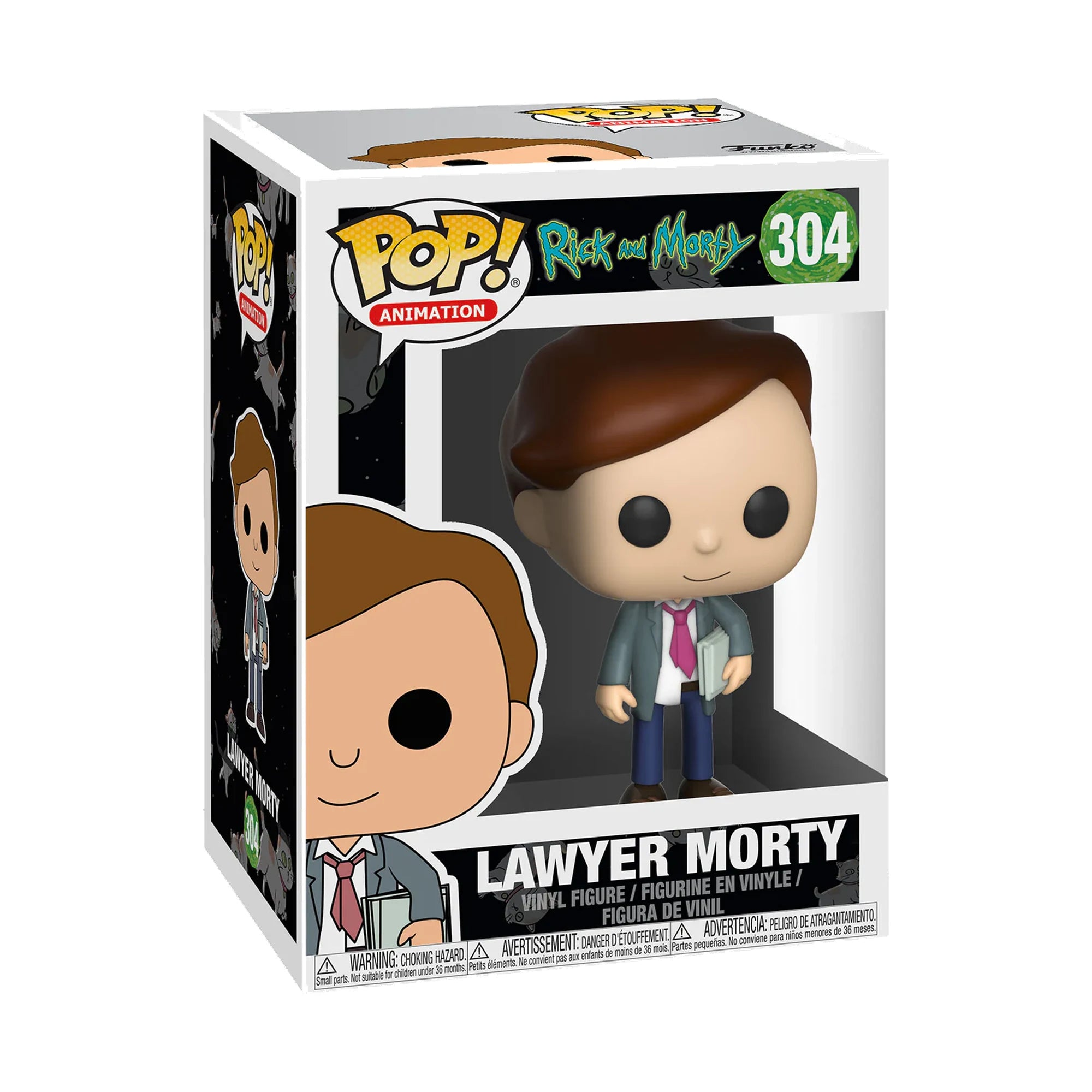 Funko Pop Rick and Morty Lawyer Morty #304