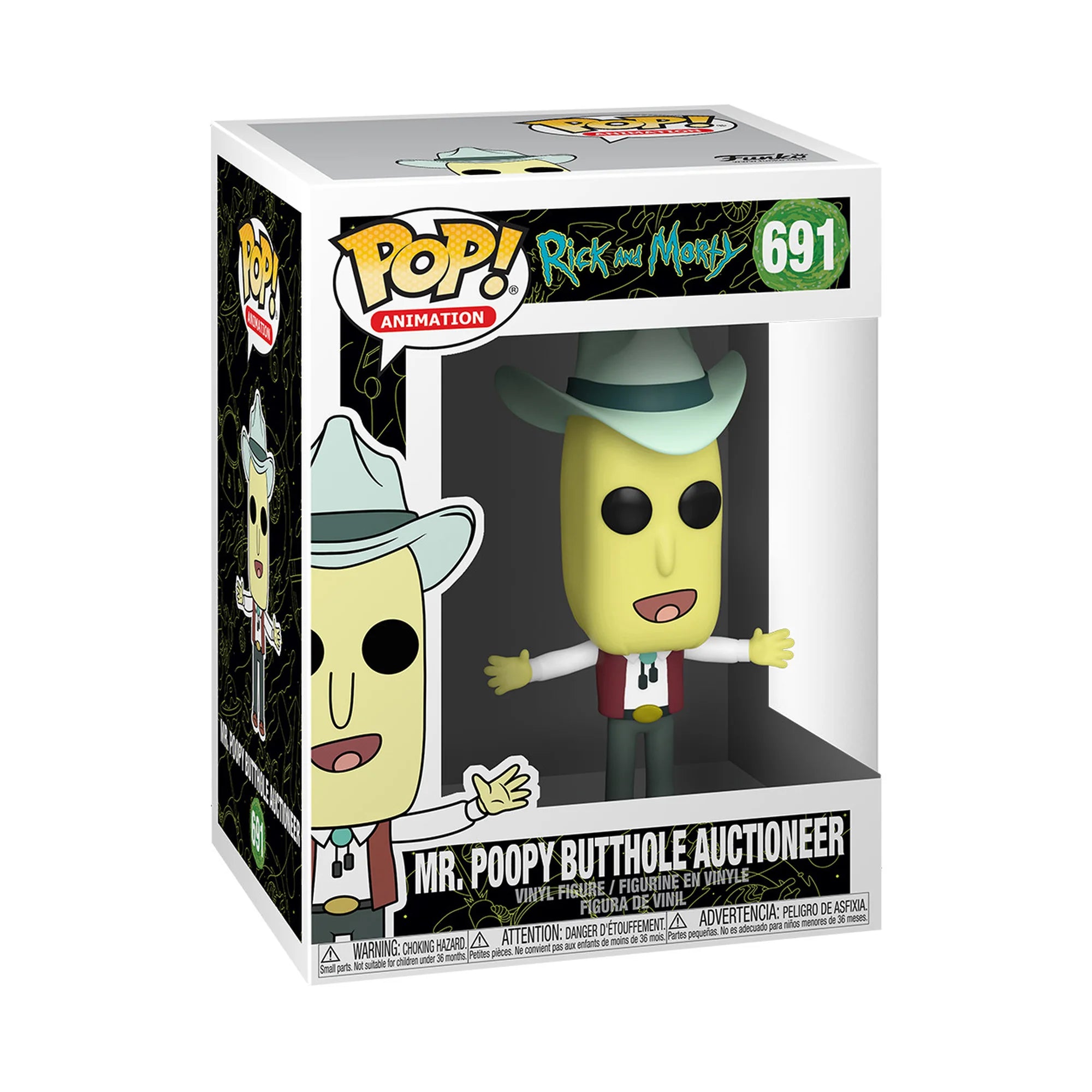 Funko Pop Rick & Morty Mr. Poopybutthole #691