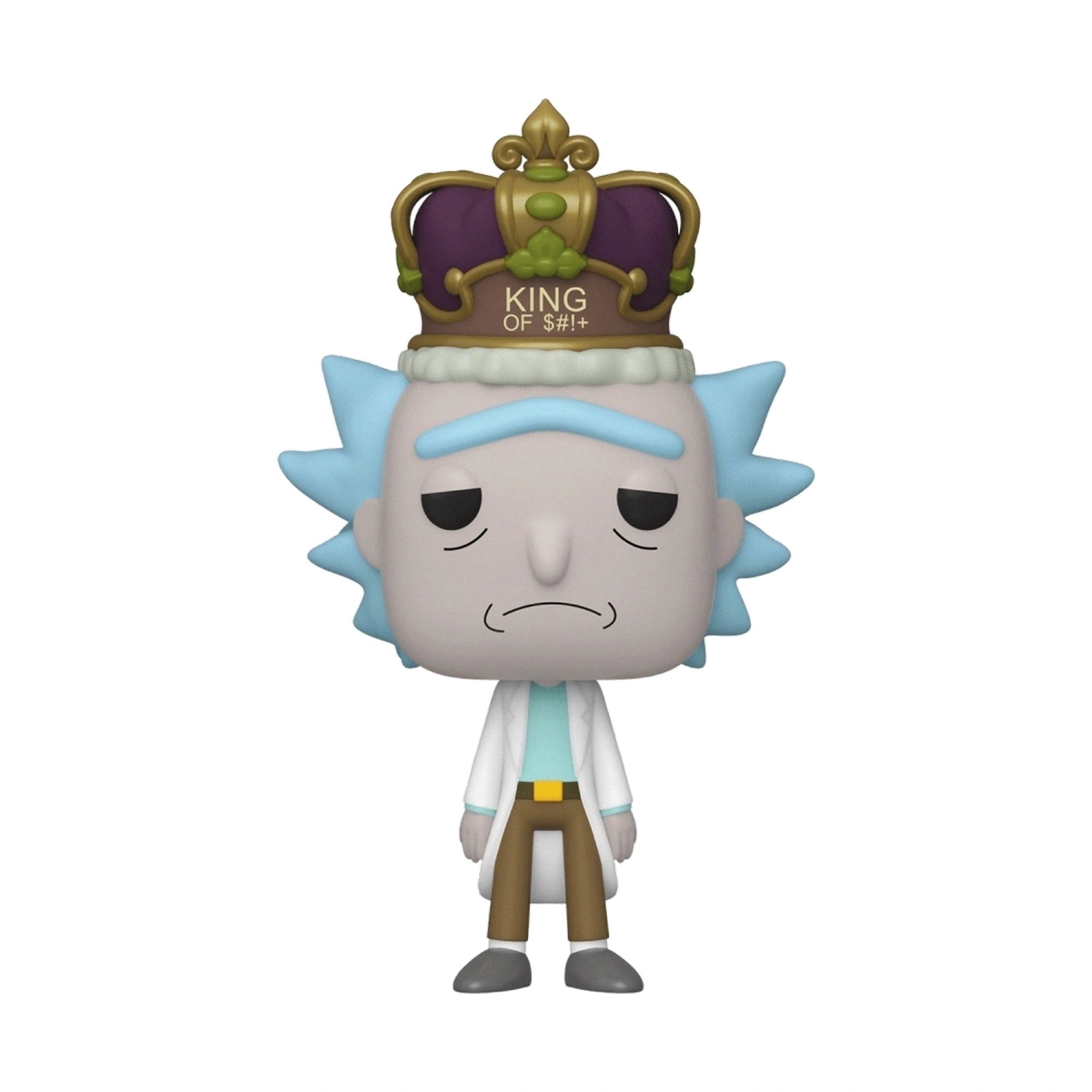 Funko Pop Rick and Morty Rick with Crown #649 Exclusivo