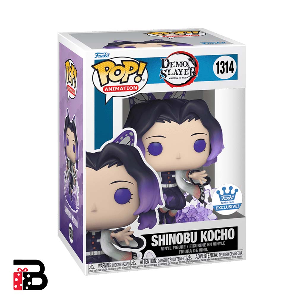 Funko Pop Shinobu 1314 - En caja original exclusiva de Funko Shop - Demon Slayer
