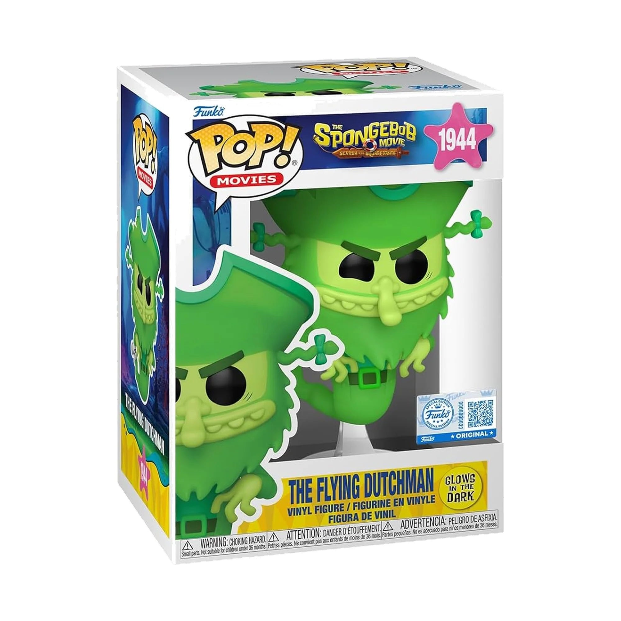 Funko Pop Nickelodeon The Flying Dutchman #1944 Exclusivo