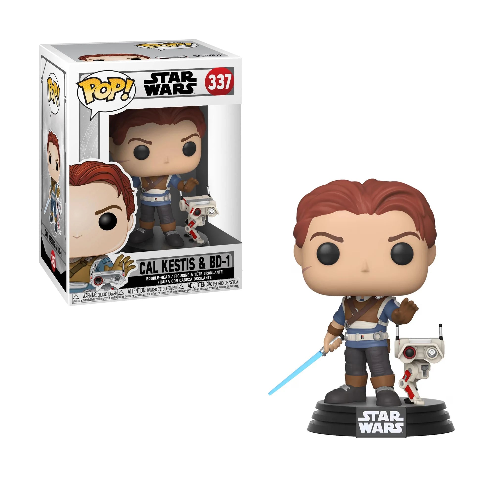 Funko Pop Star Wars Cal Kestis & BD-1 #337