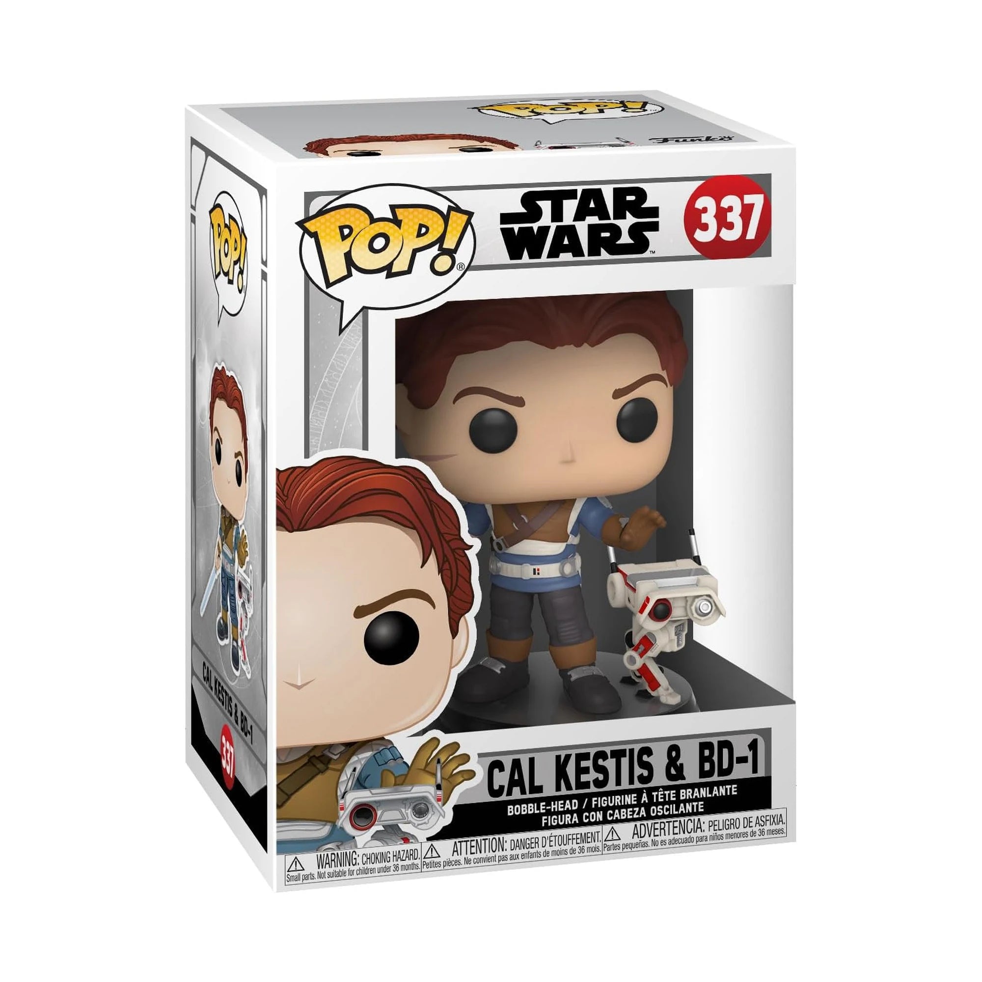 Funko Pop Star Wars Cal Kestis & BD-1 #337