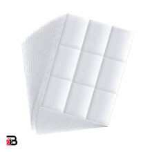 Pack de 10 hojas para cartas TCG - Portada con 18 bolsillos por página

