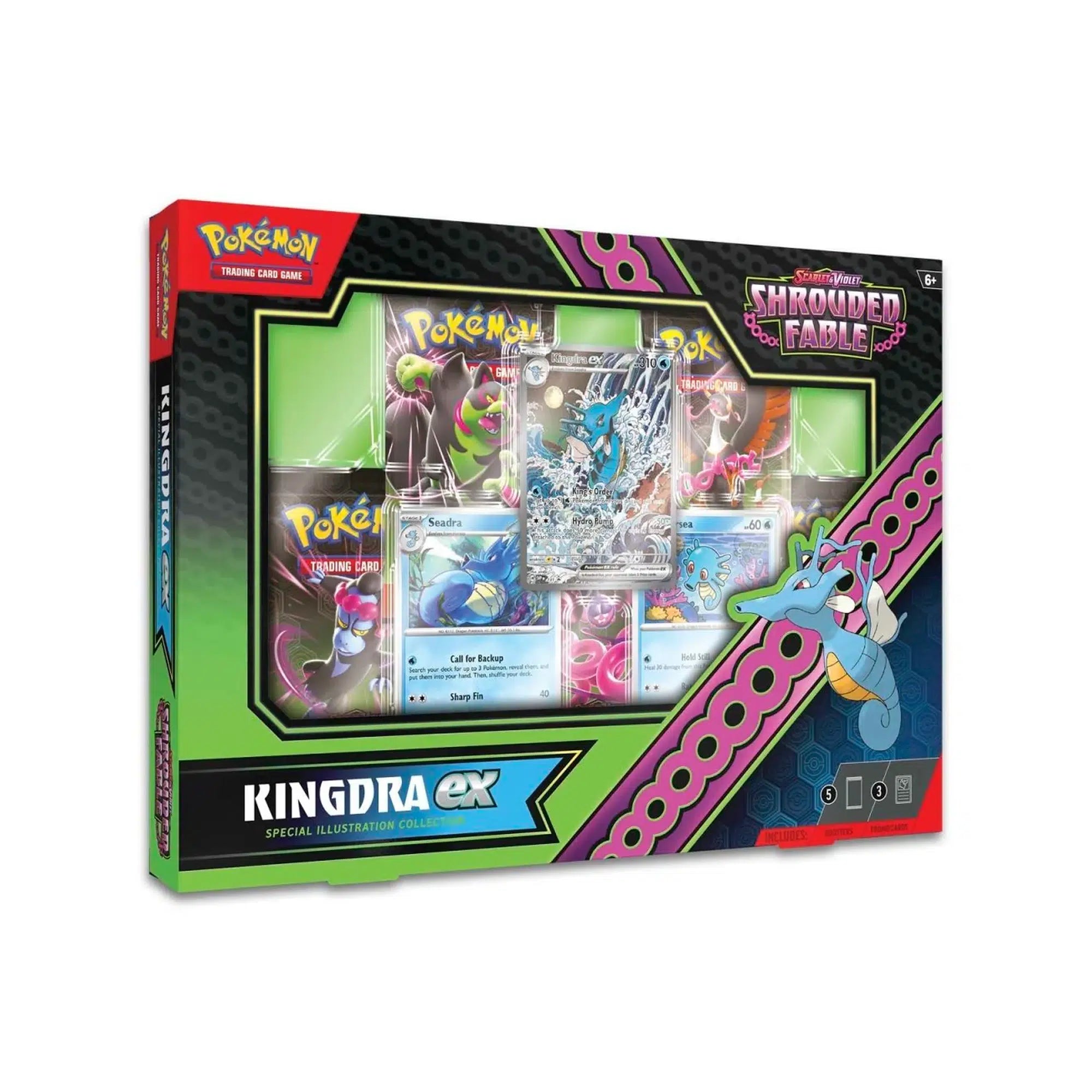 Pokemon TCG Kingdra ex Illustration Collection