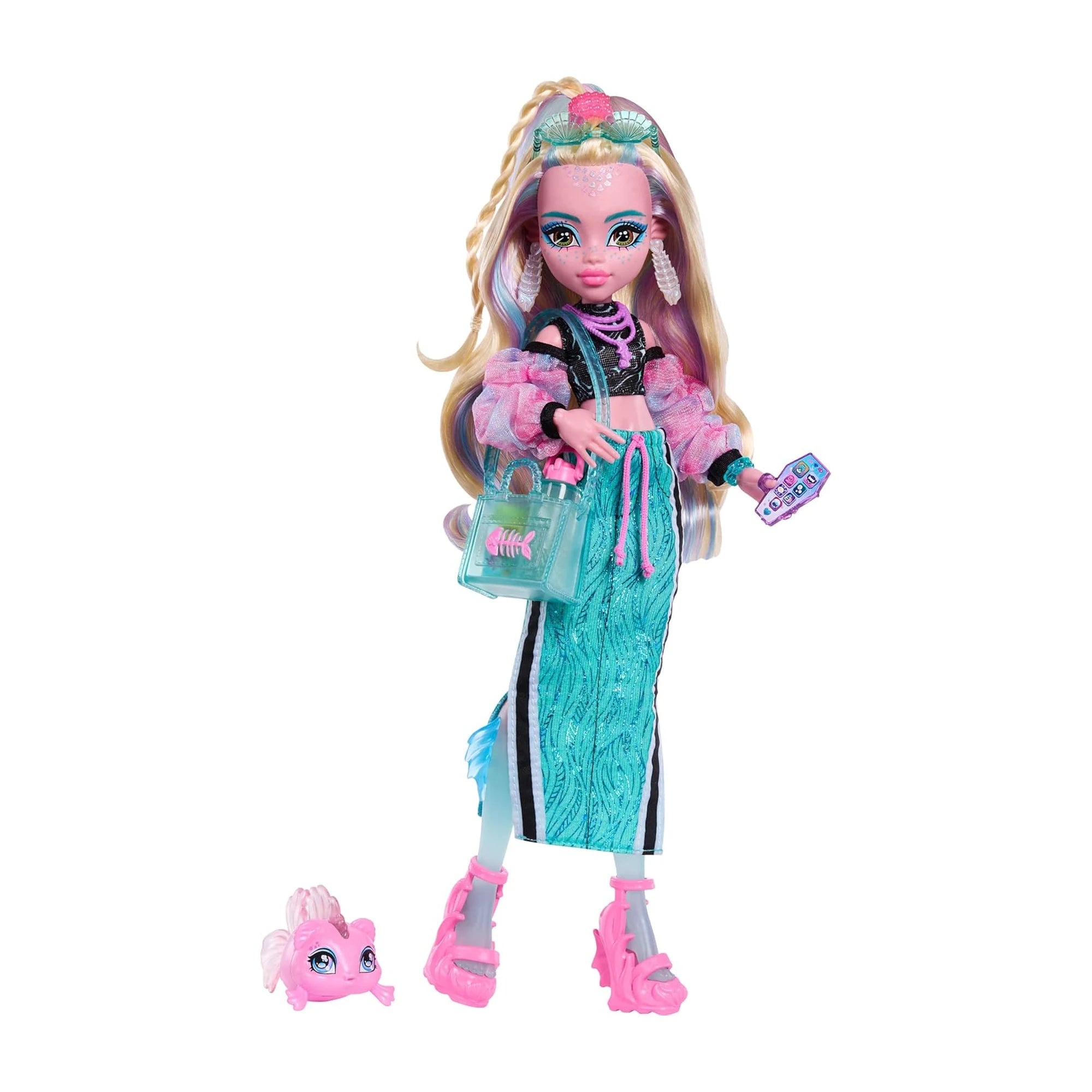 Muñeca Monster High Lagoona Blue con Neptuna