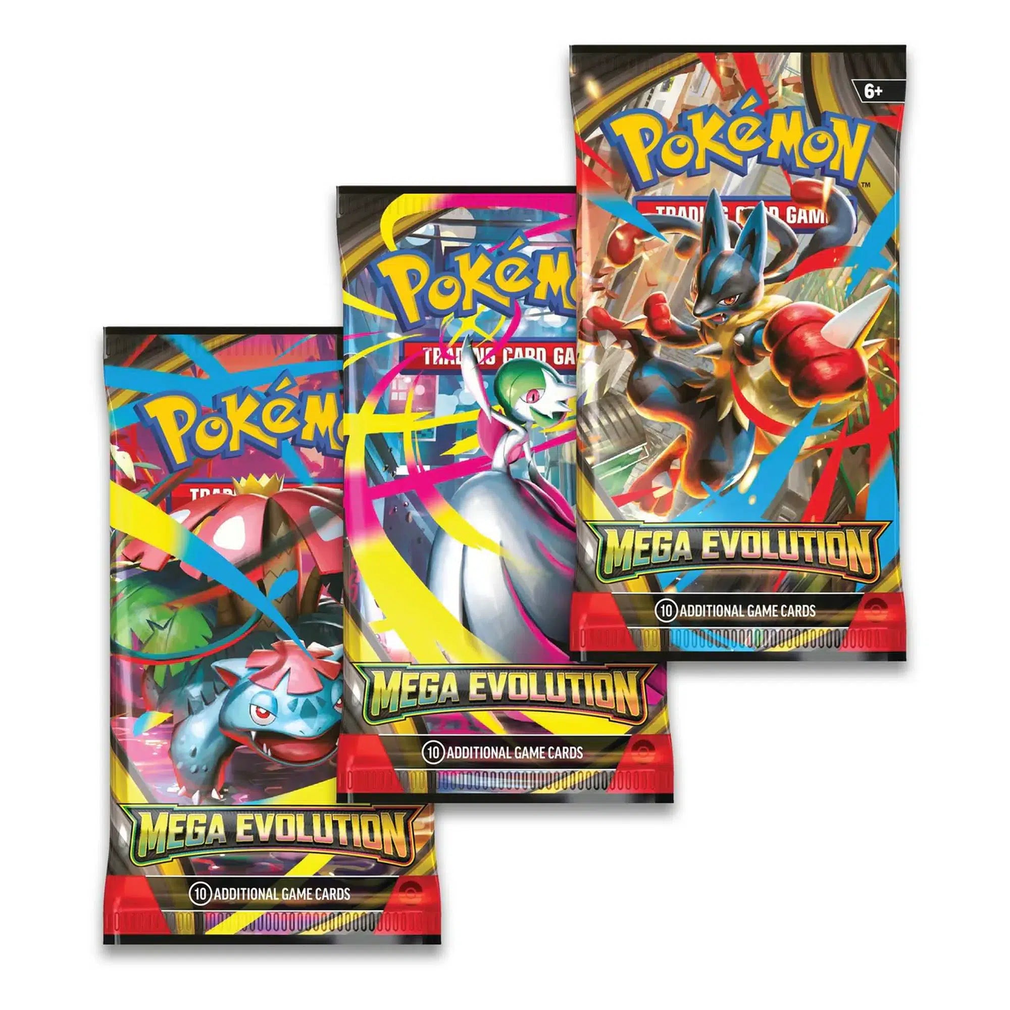Pokemon TCG Mega Evolution 3 Pack Blister Original