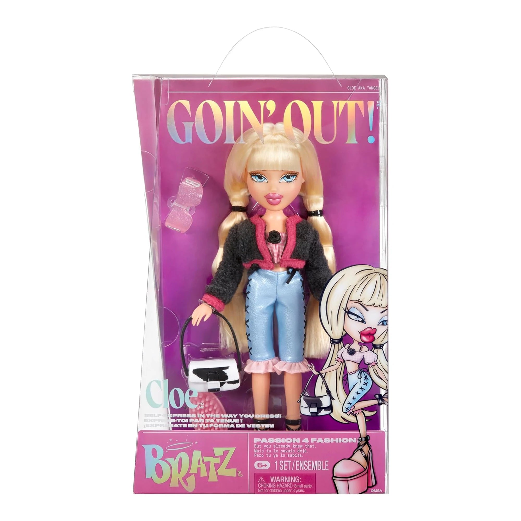 Muñeca Bratz Goin' Out! Cloe con Accesorios