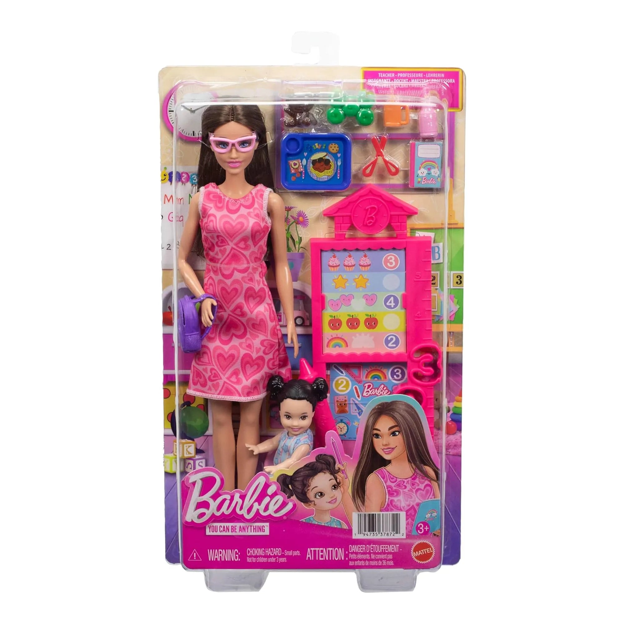 Muñeca Barbie Careers Teacher Playset