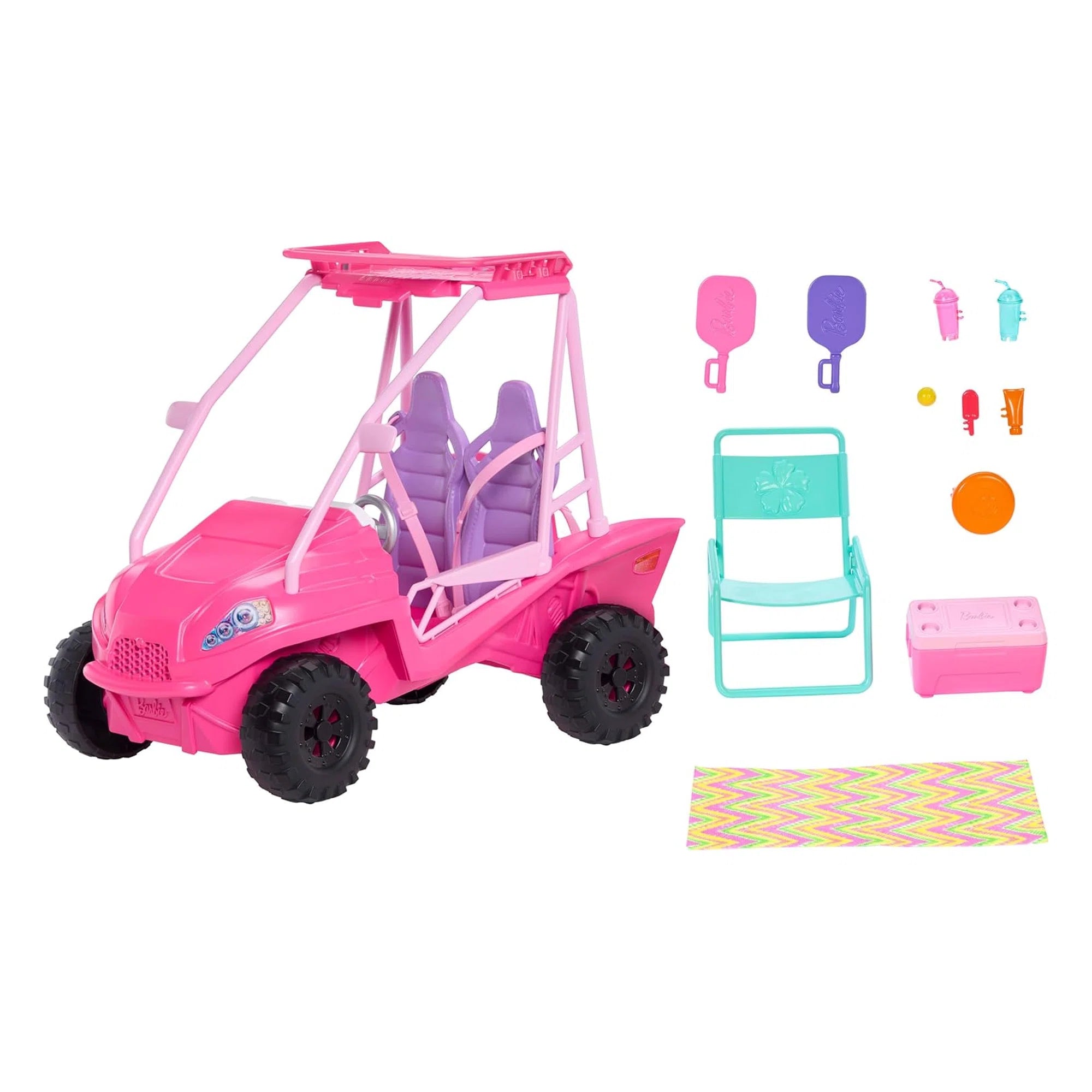 Muñeca Barbie Mysteries Beach Detectives Beach Buggy