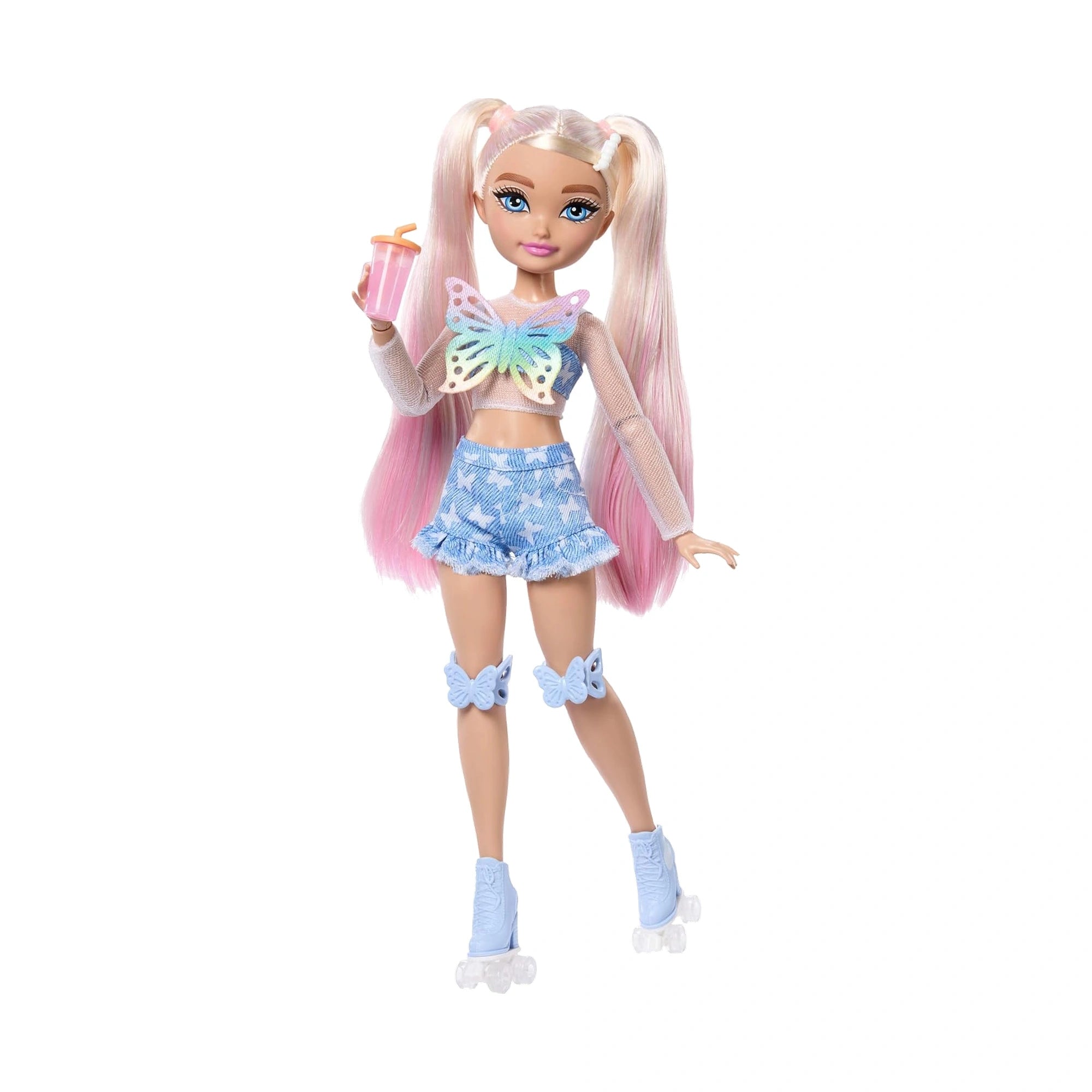 Muñeca Barbie Dream Besties Malibu Patines
