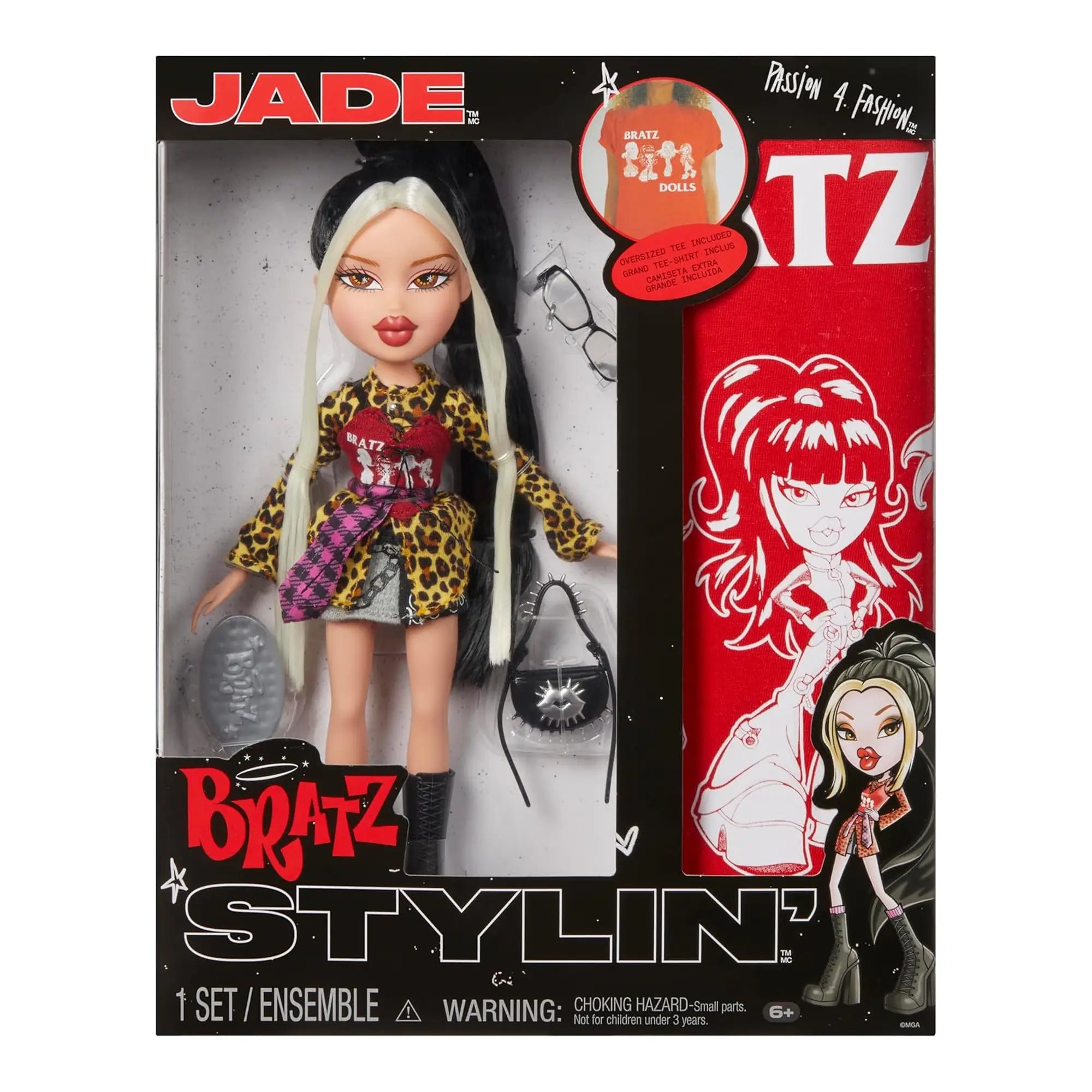 Muñeca Bratz Stylin' Jade con Accesorios