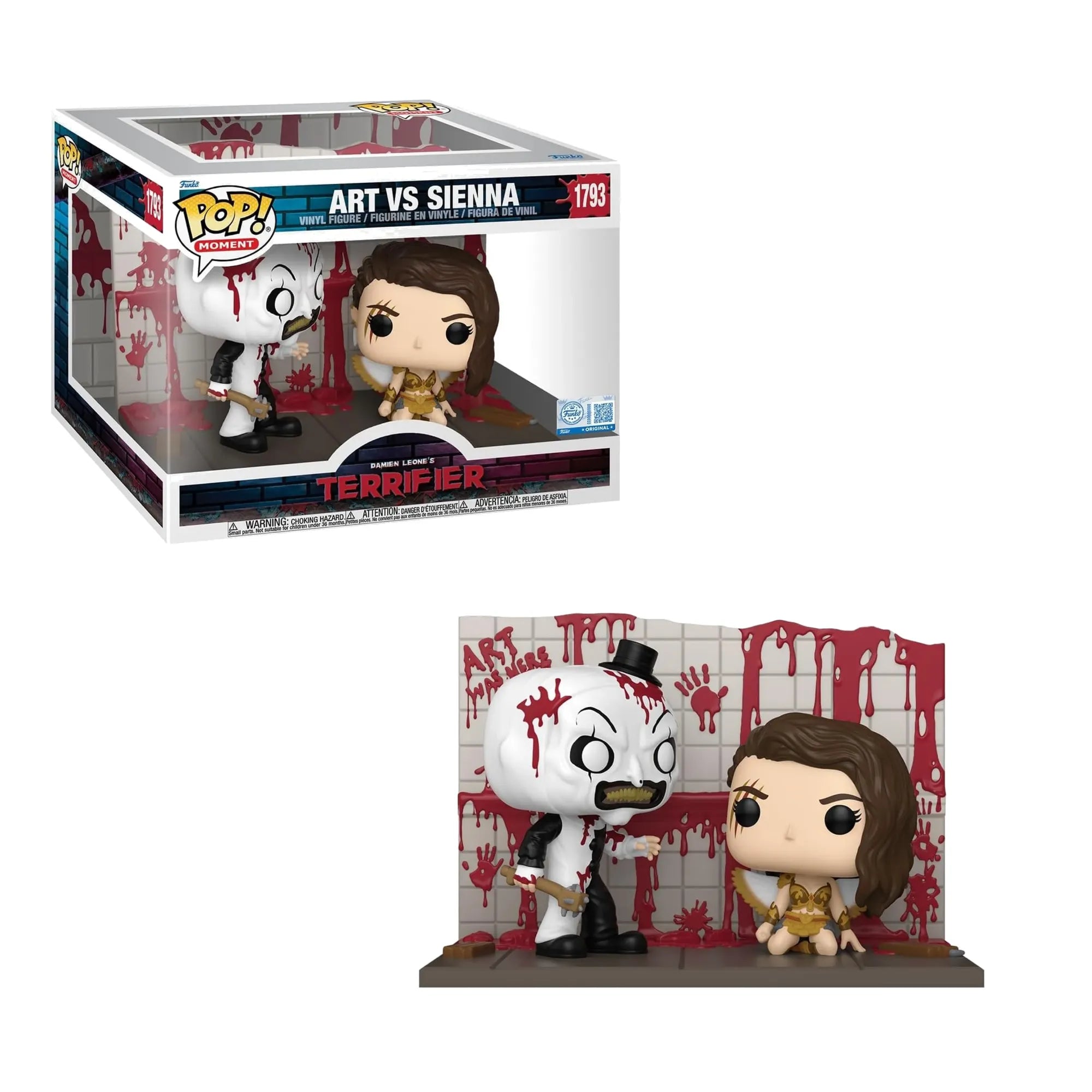 Funko Pop Terrifier 2 Art vs Sienna #1793 Exclusivo