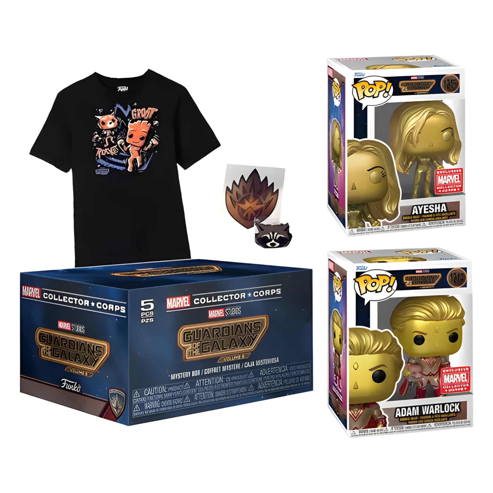 Funko Pop Marvel Collector Corps GOTG 3 Exclusivo