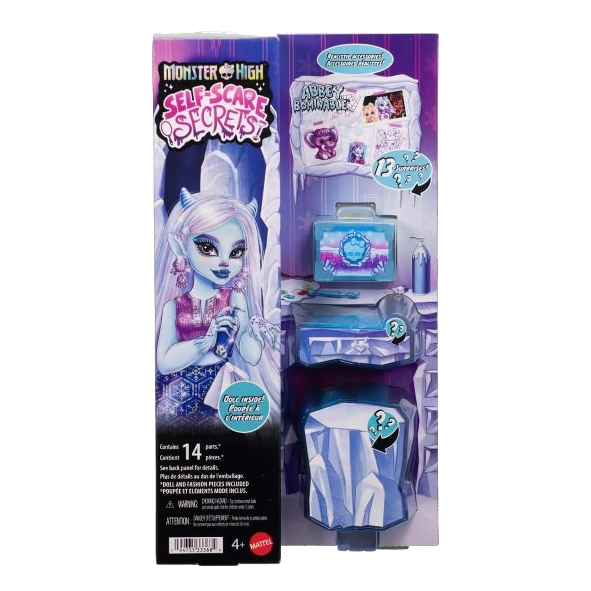Muñeca Monster High Abbey Bominable Self-Scare Secrets