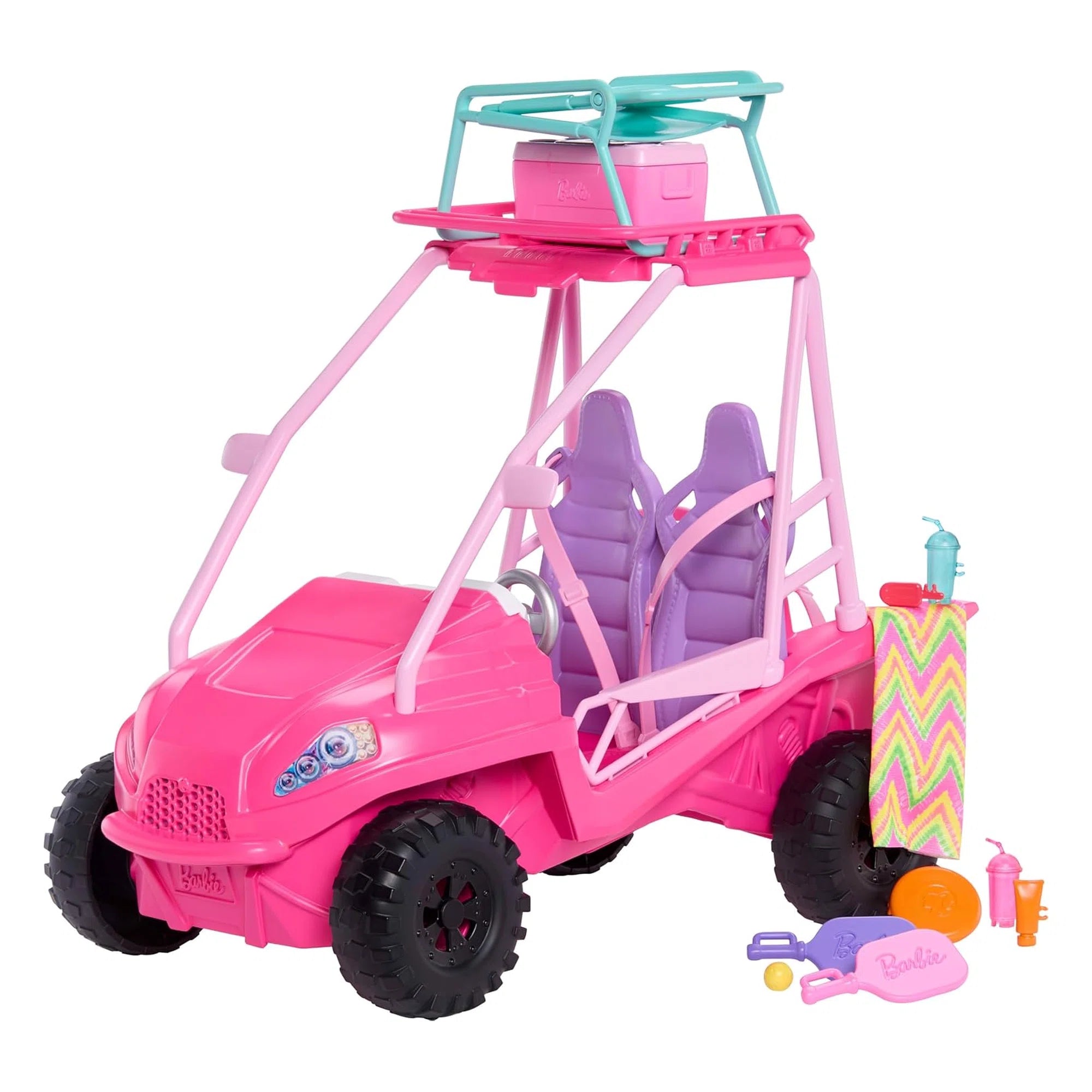 Muñeca Barbie Mysteries Beach Detectives Beach Buggy