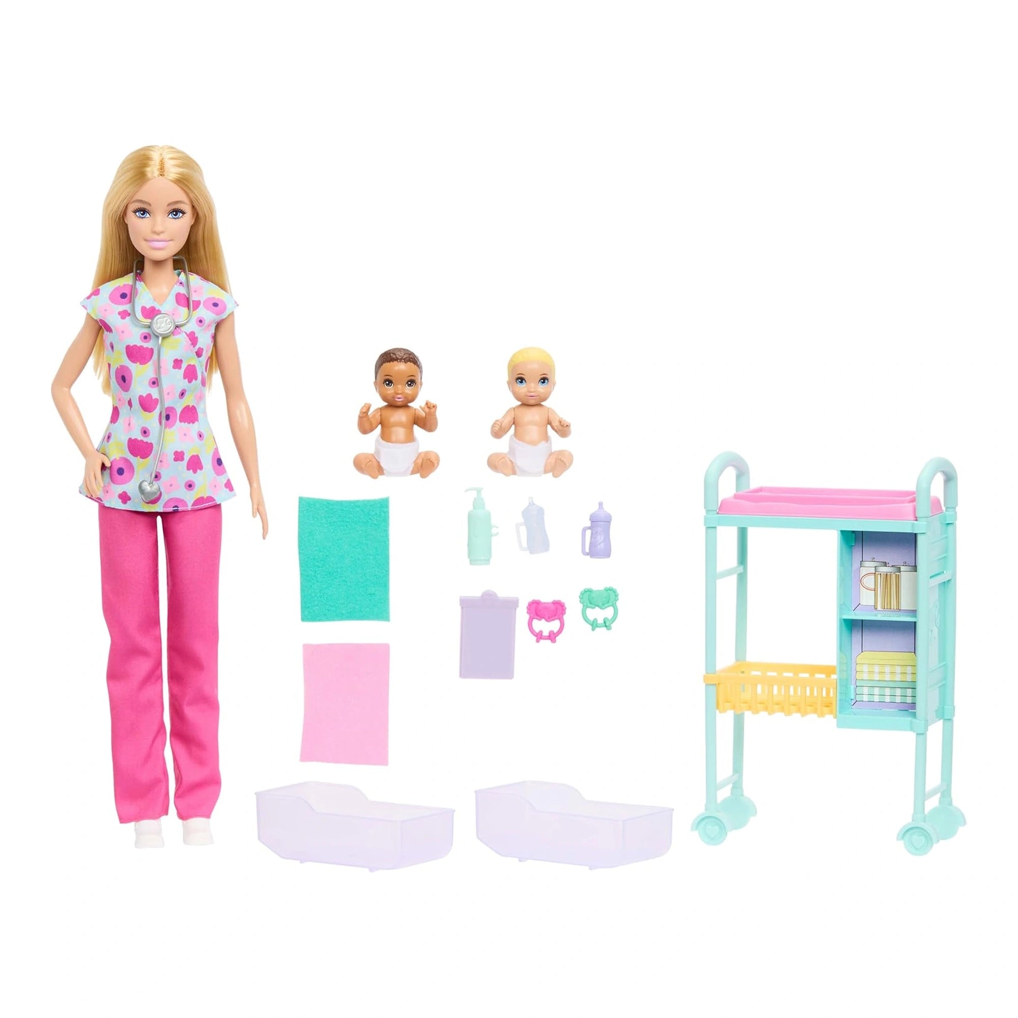 Muñeca Barbie Careers Baby Doctor Playset