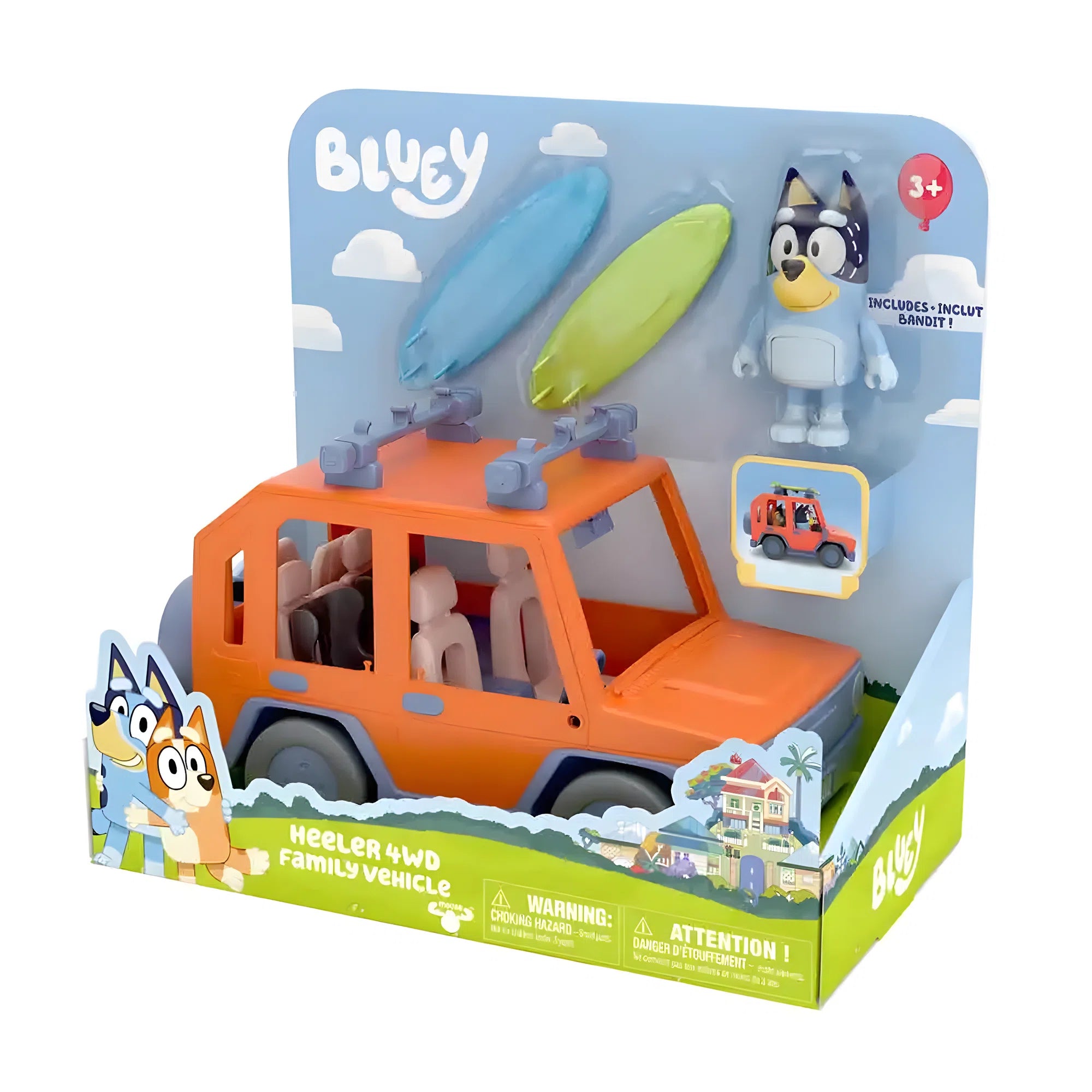 Figura Bluey Heeler 4WD Family Original