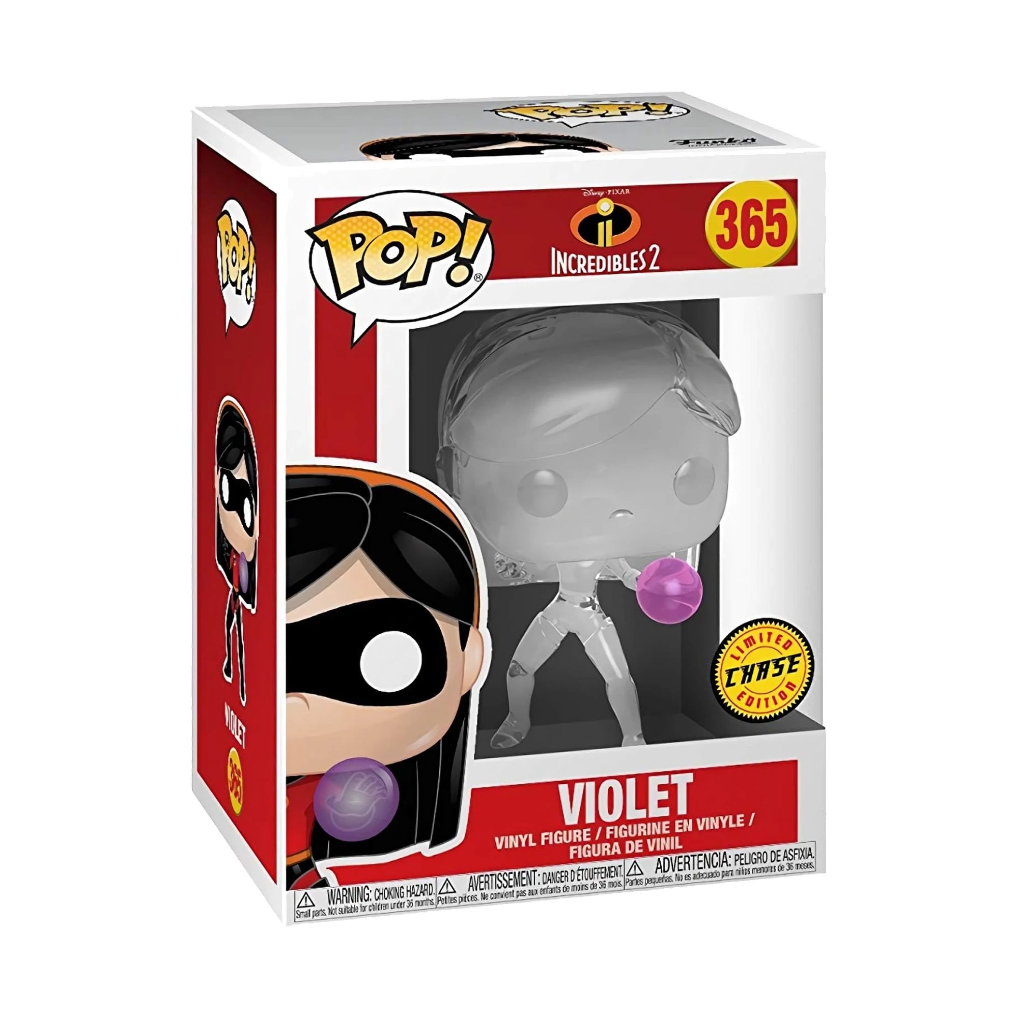 Funko Pop Disney Incredibles 2 Violet #365 Chase
