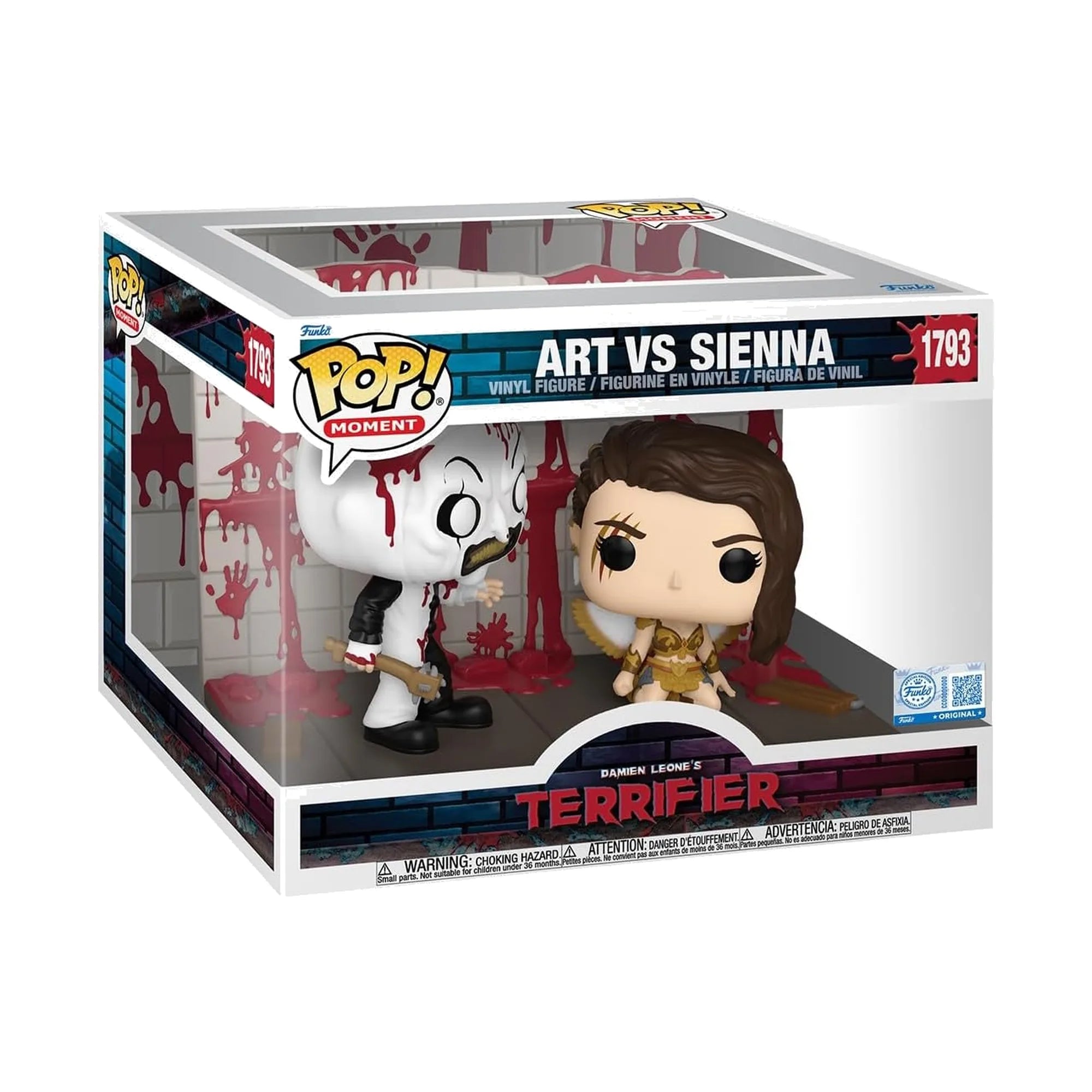 Funko Pop Terrifier 2 Art vs Sienna #1793 Exclusivo