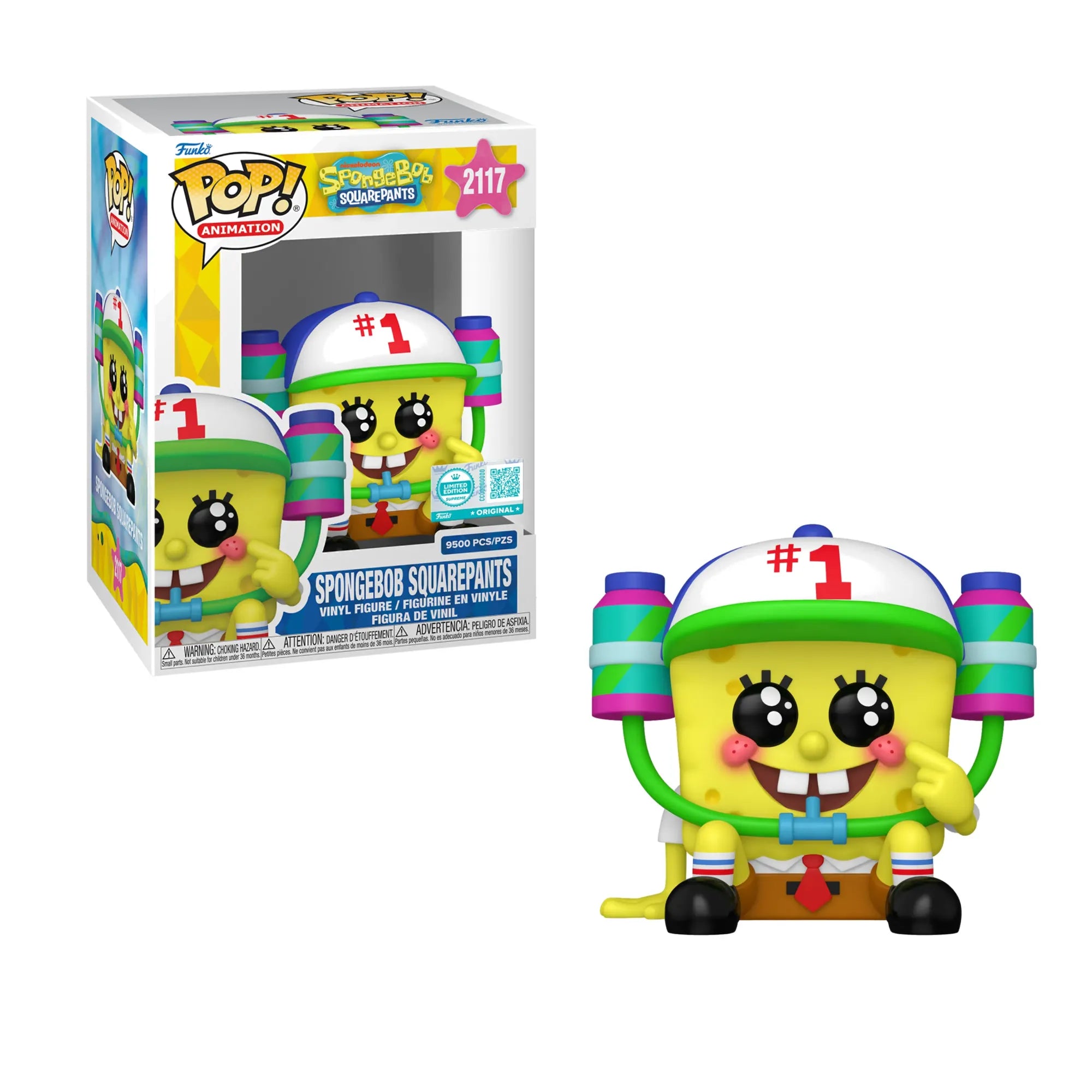 Funko Pop Nickelodeon Bob Esponja Bob Esponja #2117 Exclusivo
