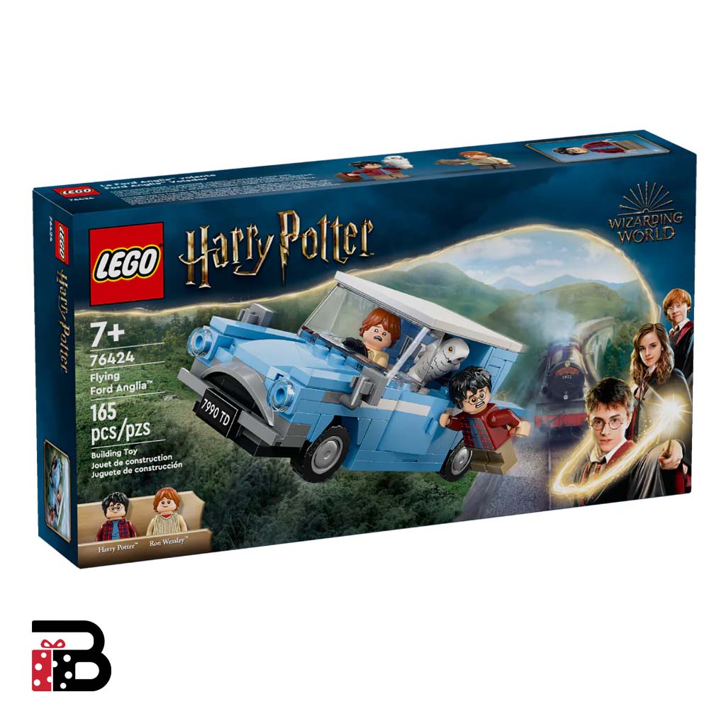 LEGO Harry Potter 76424 - Vista del set completo Ford Flying Anglia - 165 piezas


