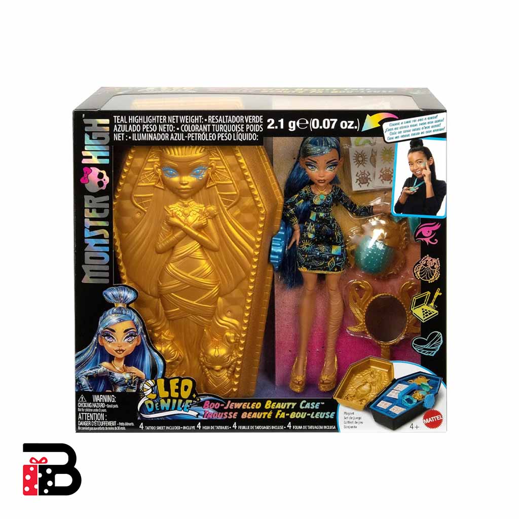Muñeca Monster High Cleo De Nile - Golden Glam Case