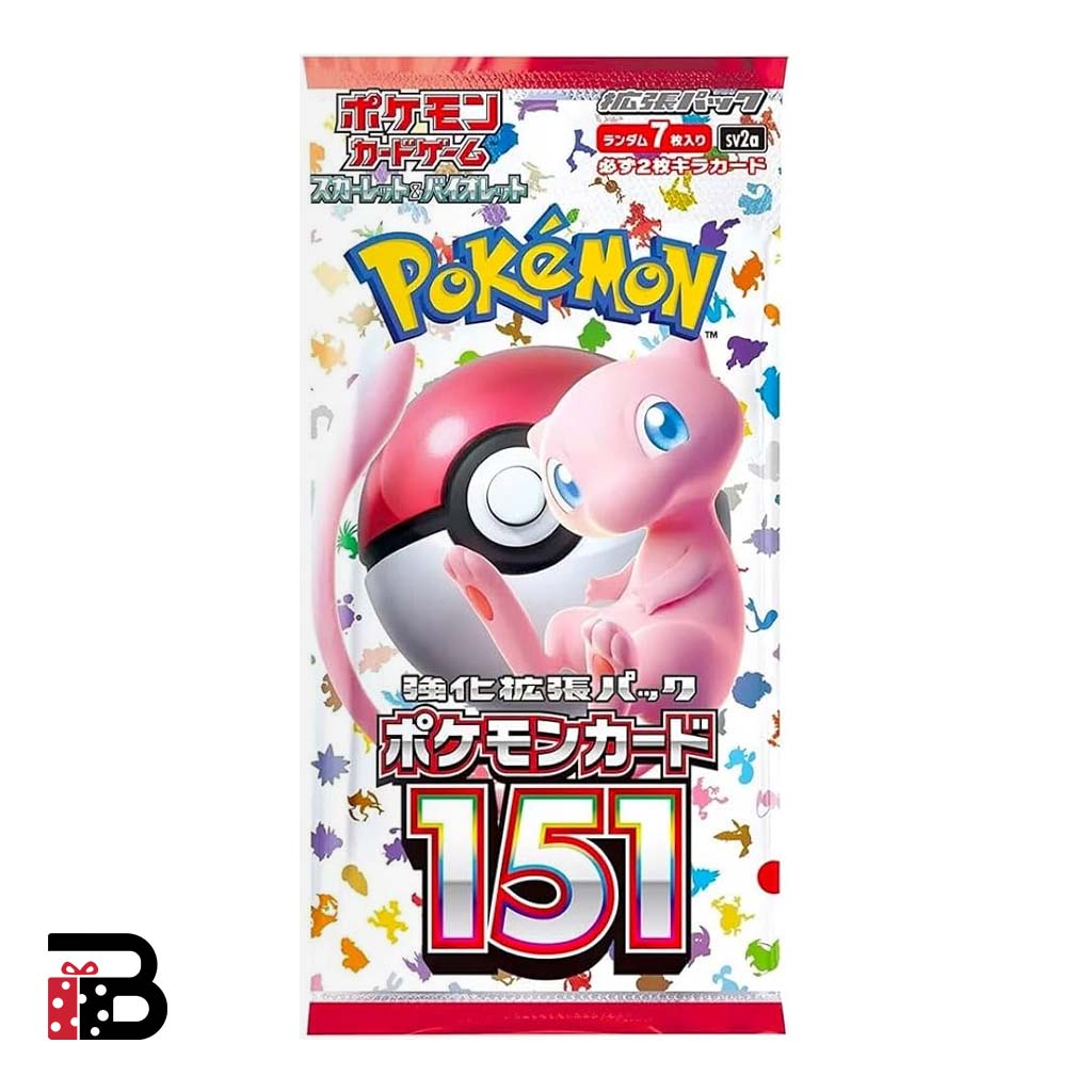 Pokémon TCG 151 Booster Pack Sobre Japonés