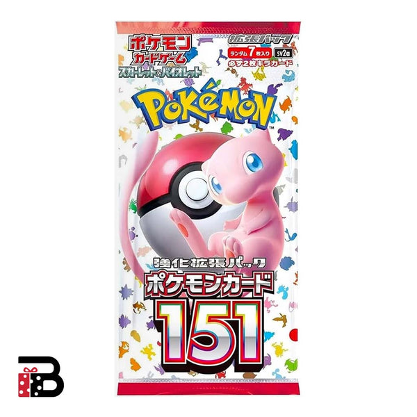 Pokémon TCG 151 Booster Pack Sobre Japonés