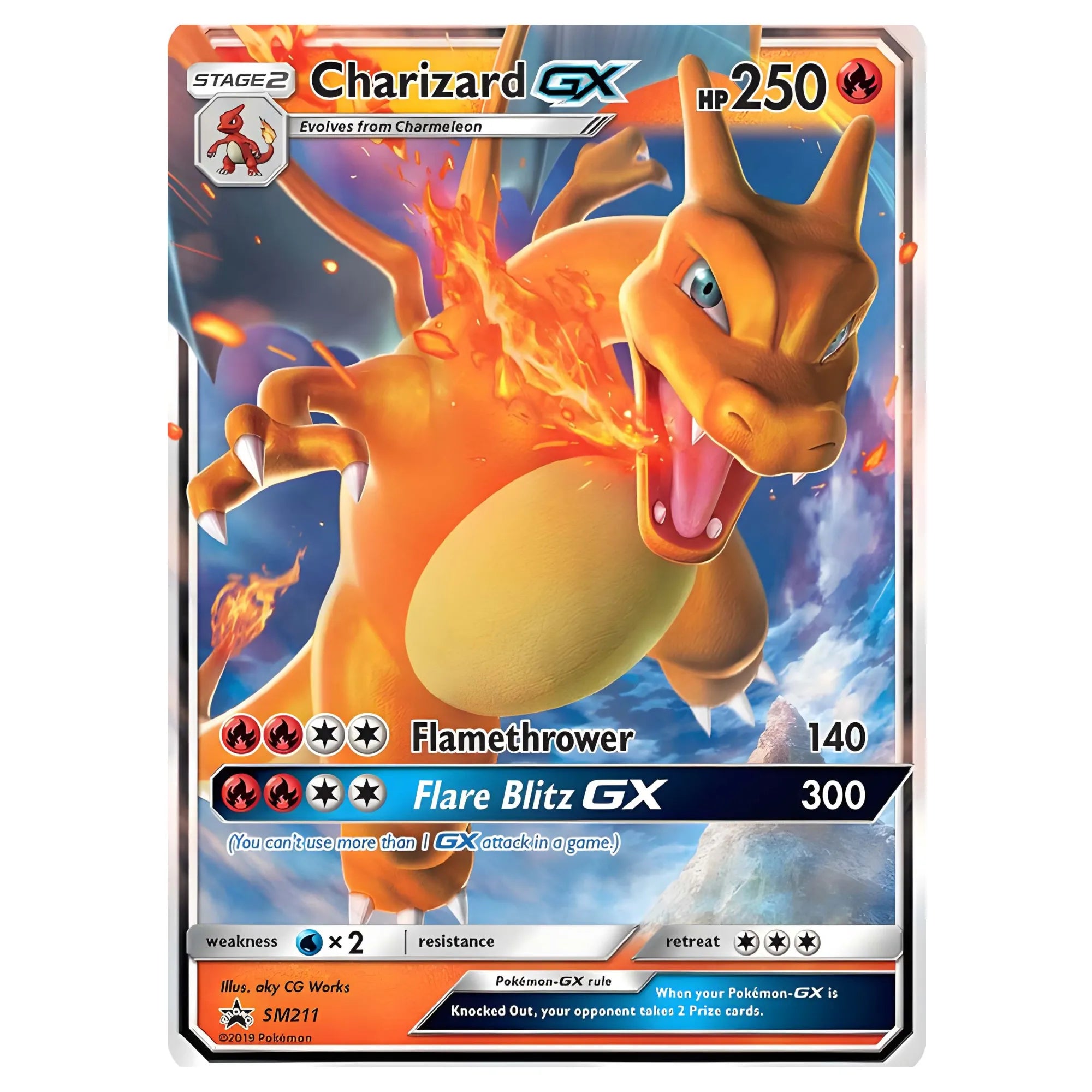 pokemon-tcg-charizard-gx-sm211-ingles-hakoo-box-carta-frente.webp