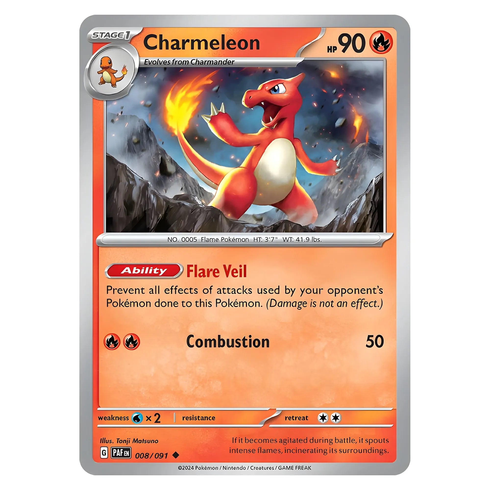 pokemon-tcg-charmeleon-008-091-ingles-hakoo-box-carta-frente.webp