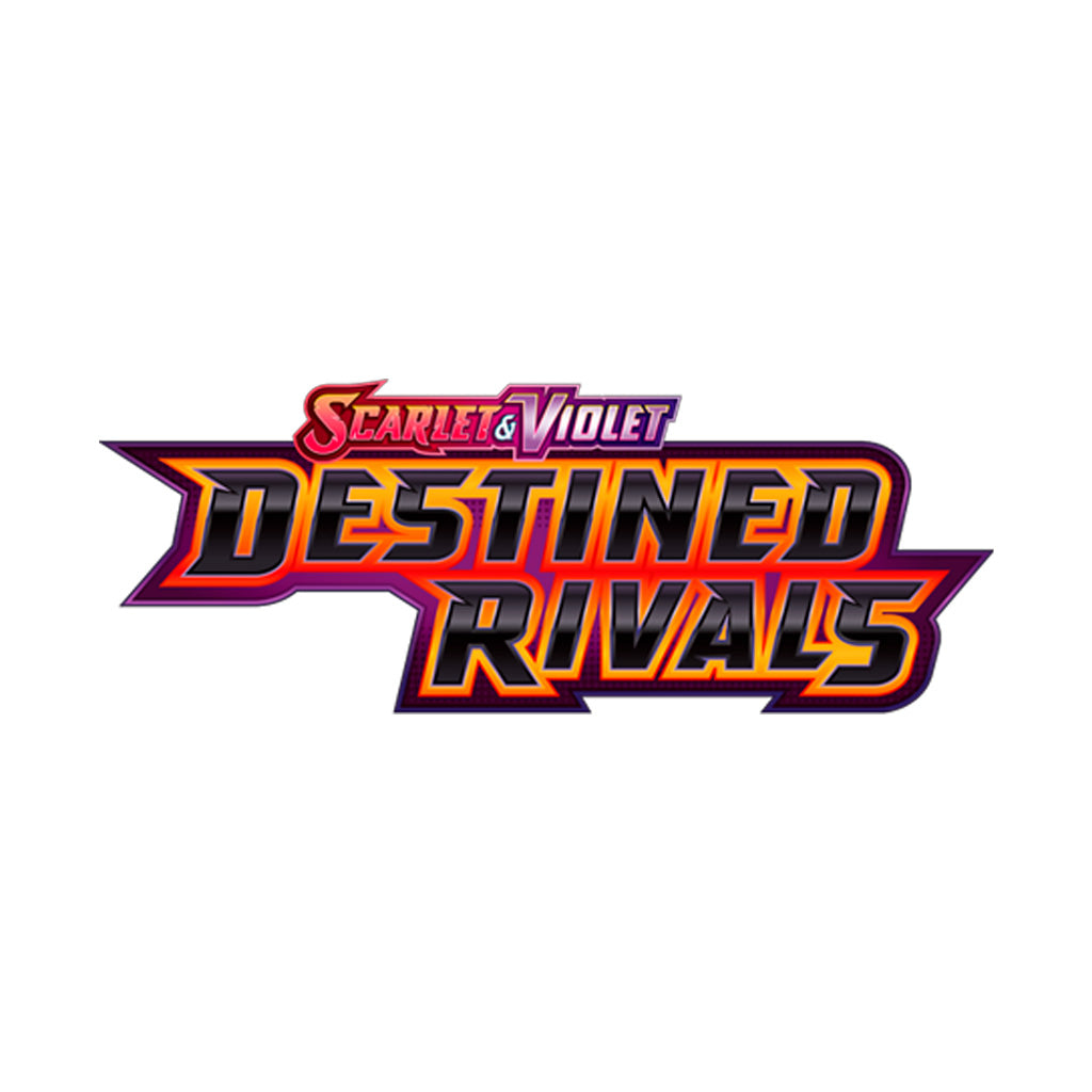 Banner de la colección Pokémon TCG: Destined Rivals en inglés para Hakoo Box.