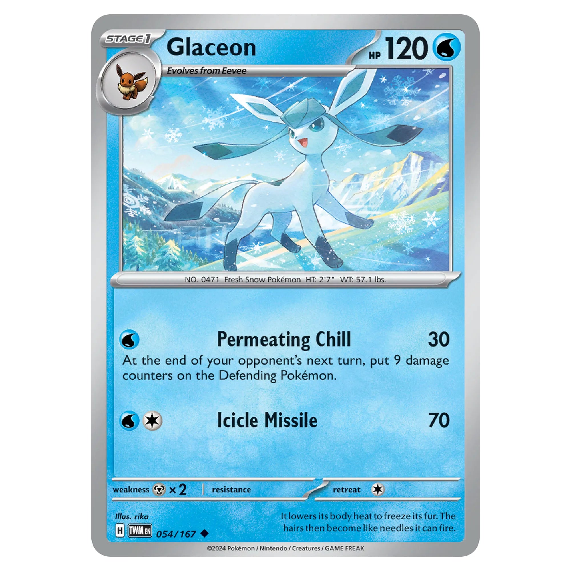 pokemon-tcg-glaceon-054-167-ingles-hakoo-box-carta-frente.webp