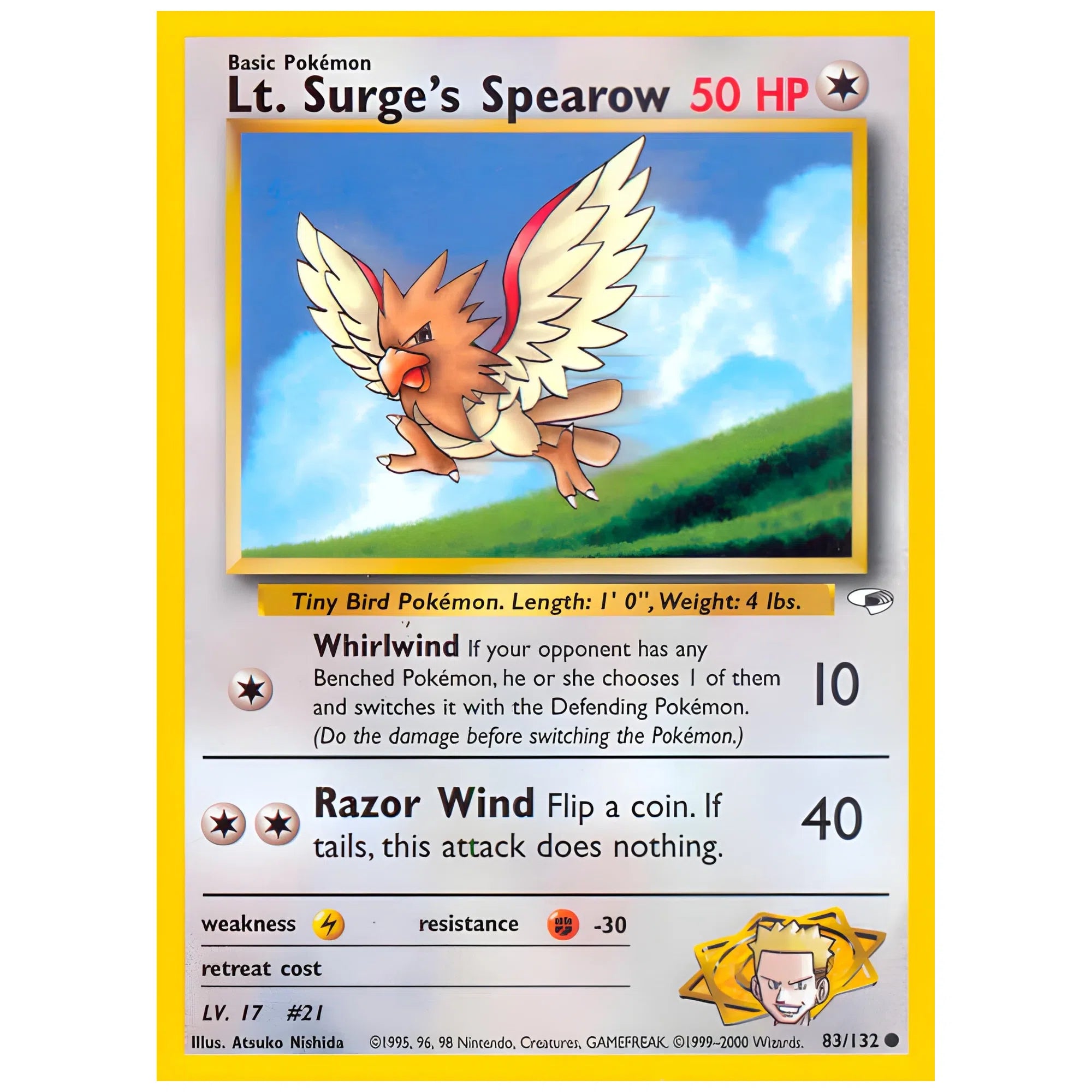 pokemon-tcg-lt-surges-spearow-083-132-hakoo-box-carta-frente.webp