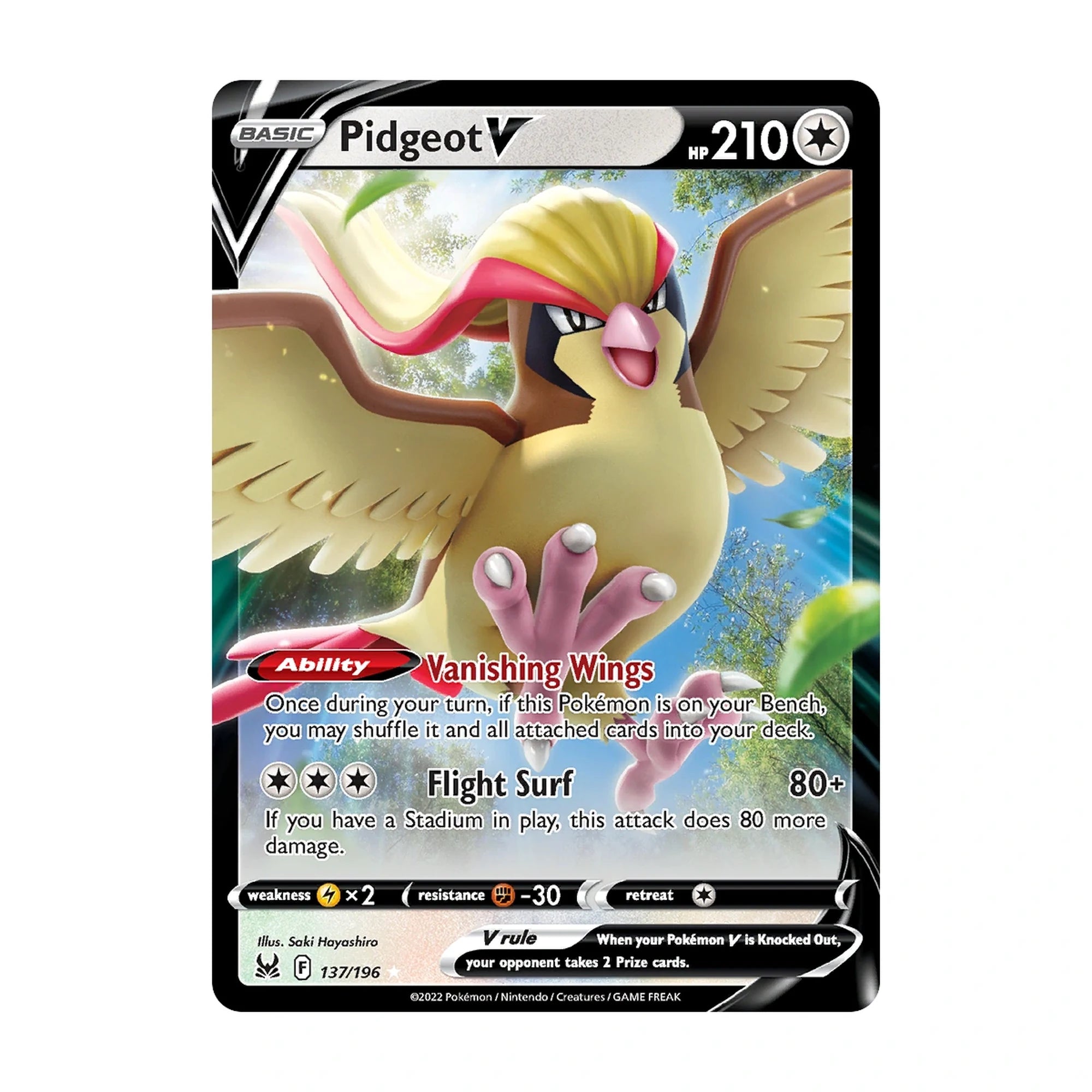 pokemon-tcg-pidgeot-v-137-196-ingles-hakoo-box-carta-frente.webp