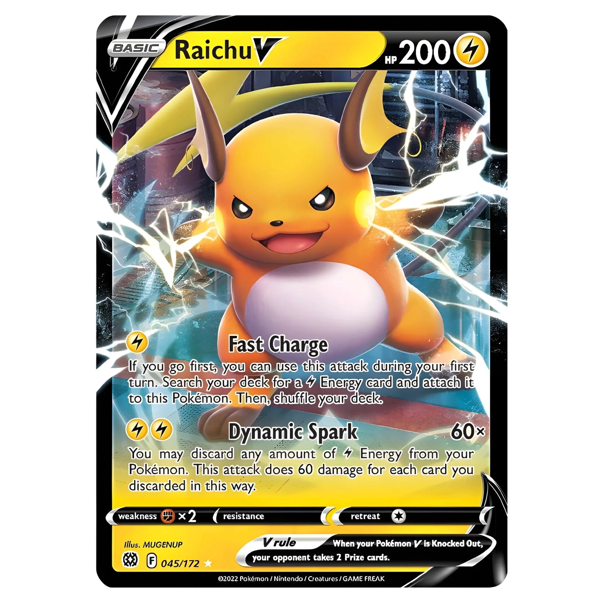 pokemon-tcg-raichu-v-045-172-ingles-hakoo-box-carta-frente.webp